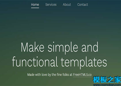 simple干净优雅启用3框架多用途企业网站模板