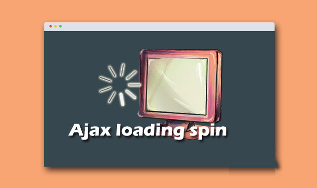 jQuery实用Ajax loading spin旋转指示器插件
