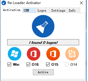 Re-Loader Activator激活Windows全版本、Office全版本包括Office2016全系列超强激活工具