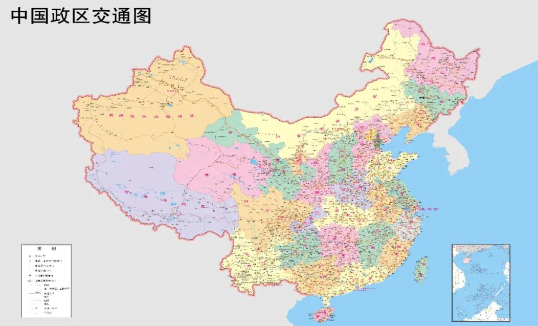中国地图矢量图大全源码文件