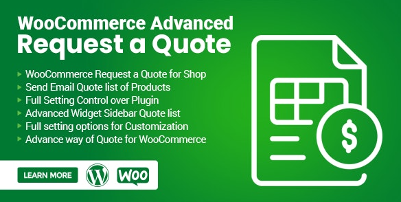 WooCommerce Advanced Request a Quote v1.0.9高级询价客户询盘插件
